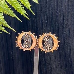 ⭐️Vintage Renoir clip in copper abstract earrings